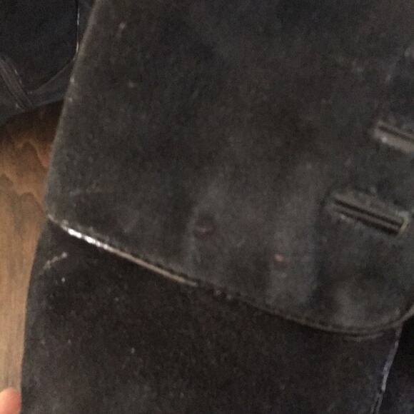 Sofft High Heeled Black Suede Boots 6M - Picture 7 of 8